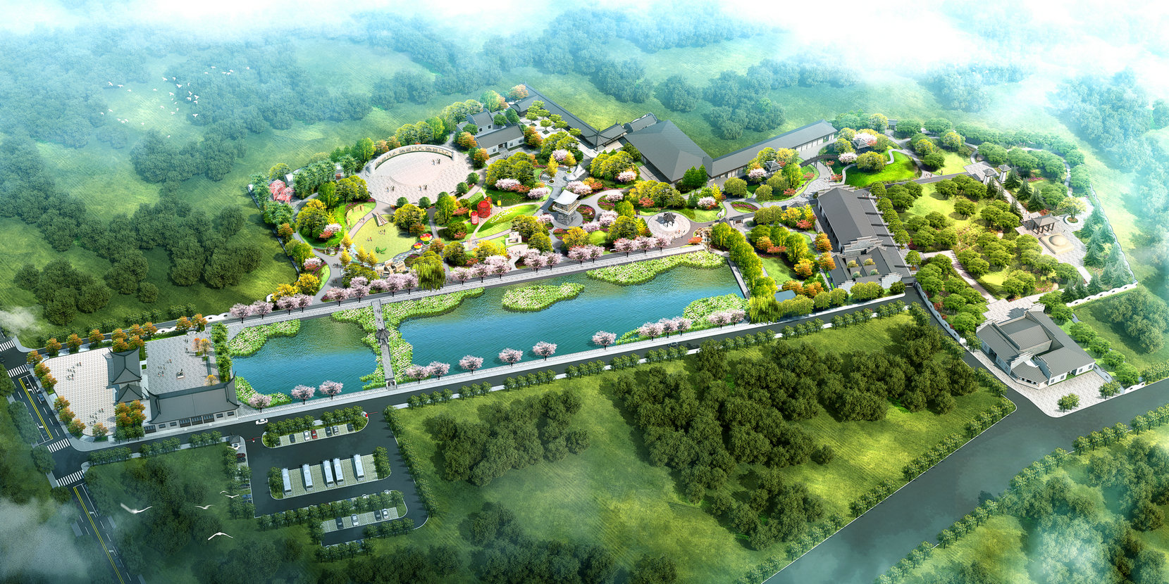 耒阳蔡伦纪念园创建国家4A级景区景观工程设计