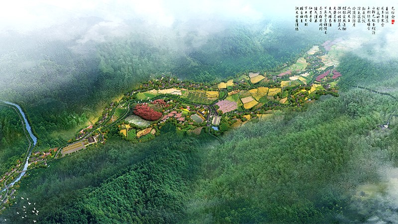 双峰县沙塘乡香山村湿水片区美丽乡村建设规划