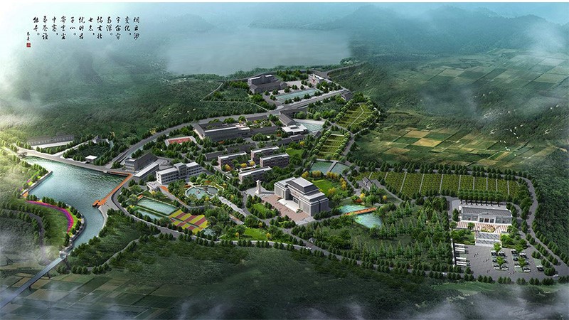 韶山银河旅游区两点一轴景观方案设计